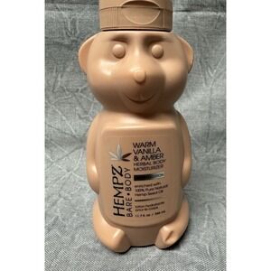 New Hempz Bare Body Ware Vanilla & Amber Herbal Body Moisturizer Lotion